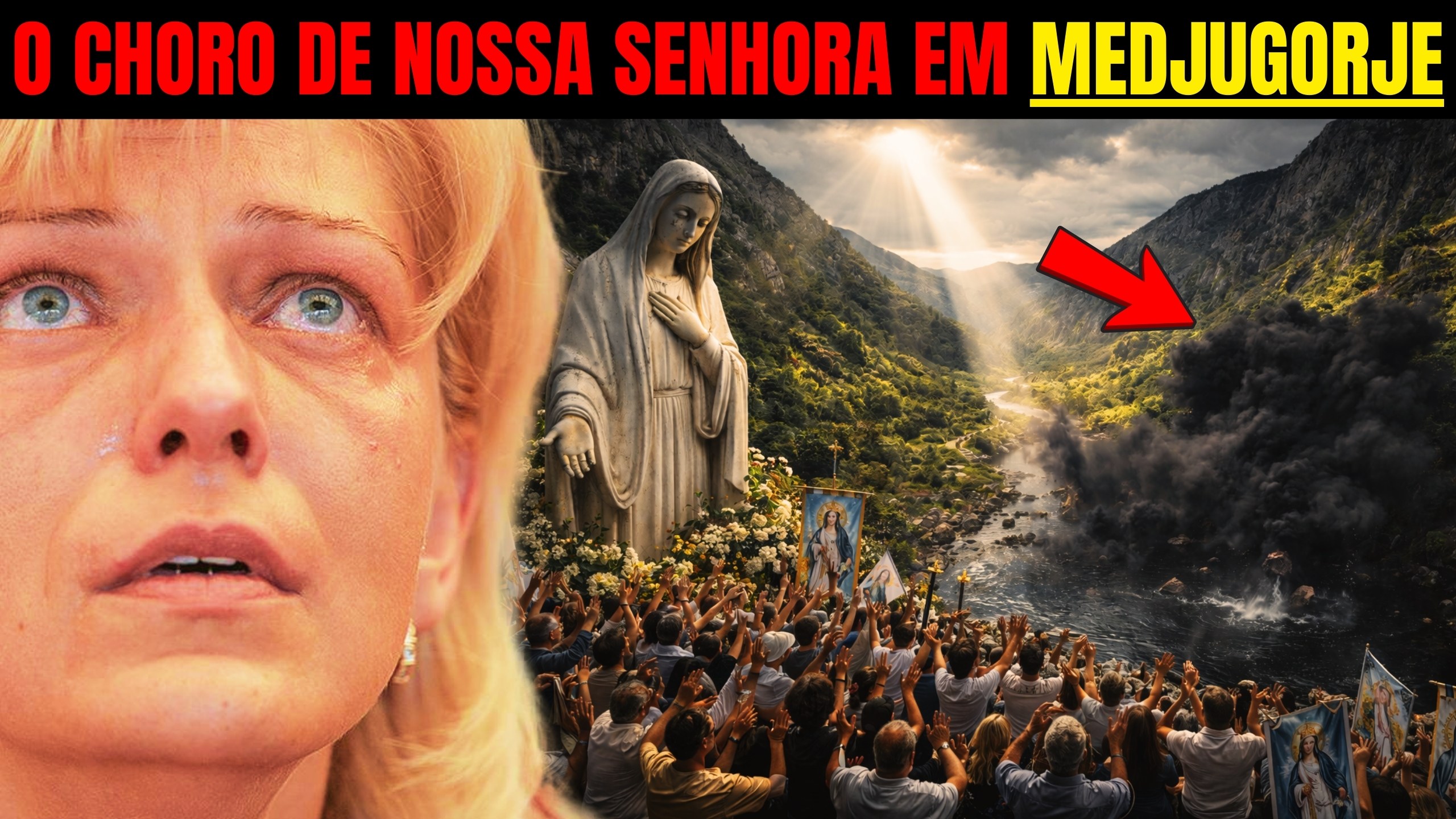 O choro de nossa senhora em Medjugorje