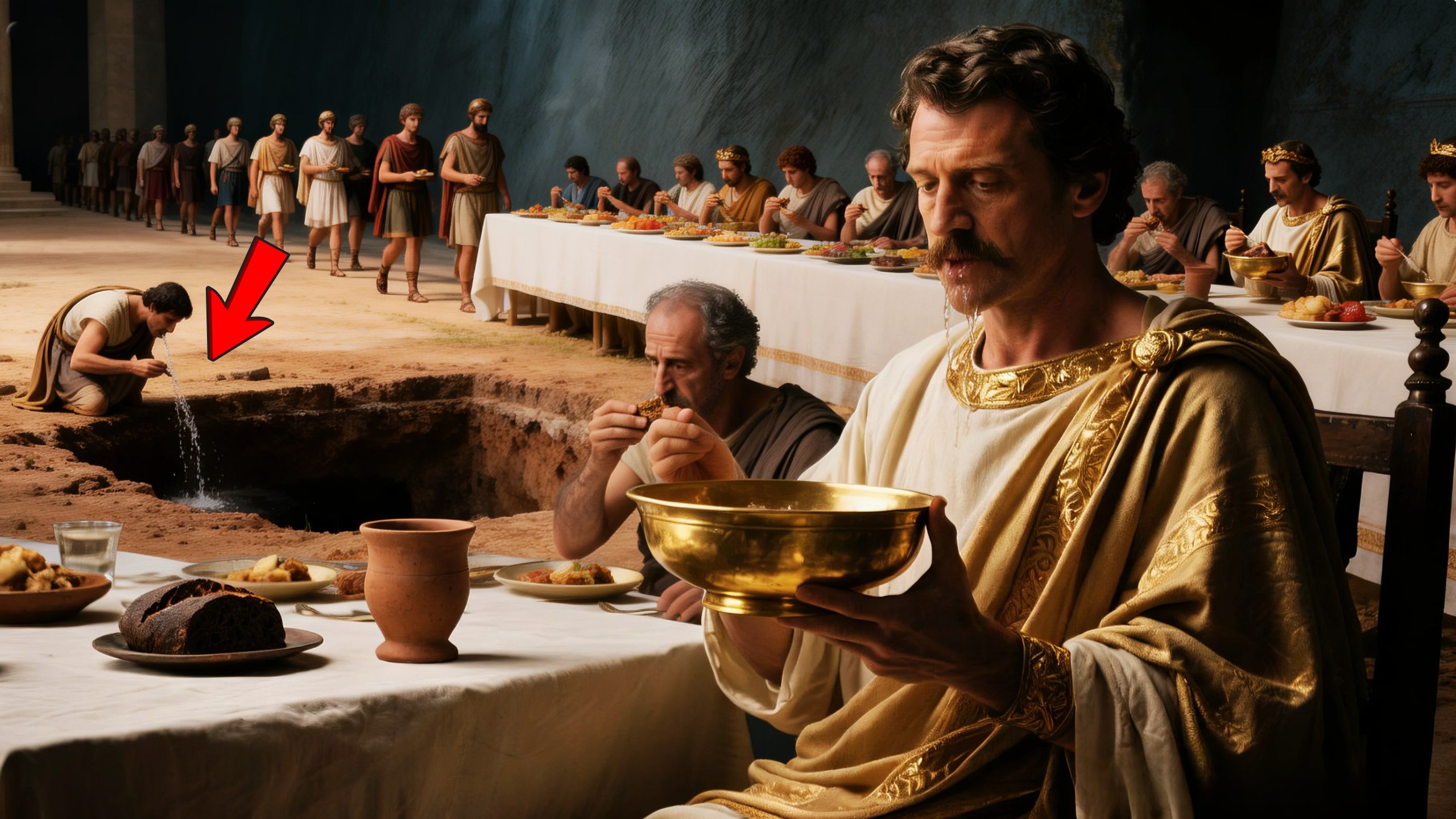 O banquete romano onde se vomitava para comer mais