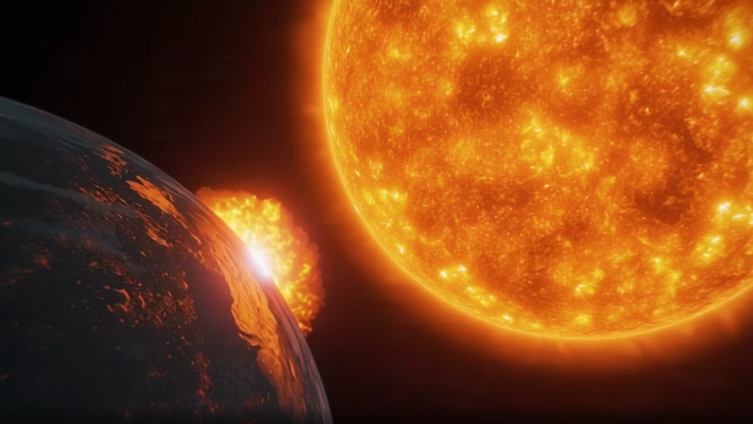 Mega-Erupção Solar