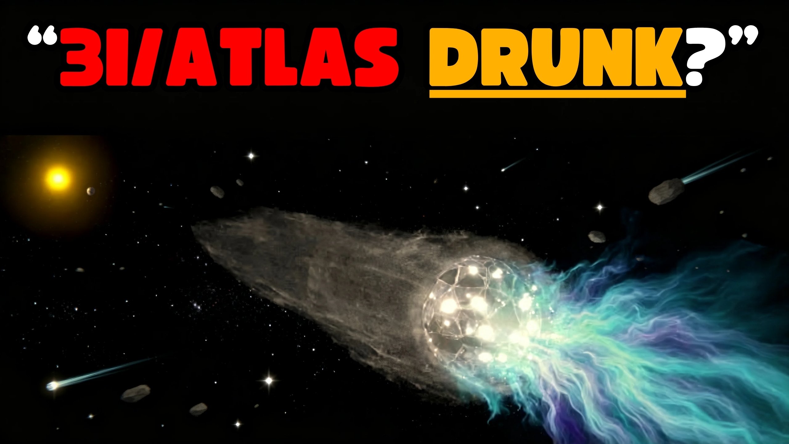 Cometa 3I/ATLAS é lotado disso